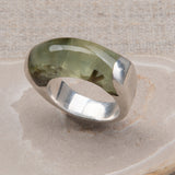 Gwyneth Prehnite & Sterling Silver Ring