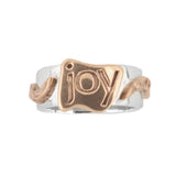 Joy Sterling Silver & Bronze Ring