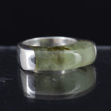 Gwyneth Prehnite & Sterling Silver Ring